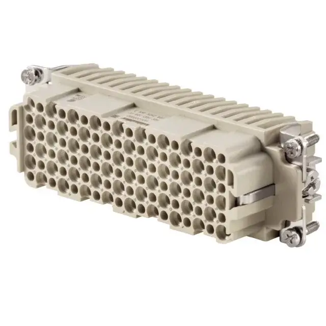 Weidmüller 1651220000 HDC HDD 108 FC Nehézcsatlakozó betét mama , Hüvely, 250 V, 10 A, Pólusszám: 108, Krimpelhető csatlakozás, Méret: 8 Expressz kézbesítés