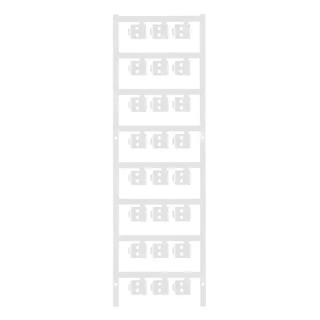 Olcsó Weidmüller 1758320001 SFC 2/12 Neutral WS Feliratozható SlimFix Clip, Vezeték és kábeljelölők, 3 - 5 mm, 12 x 5.8 mm, Fehér