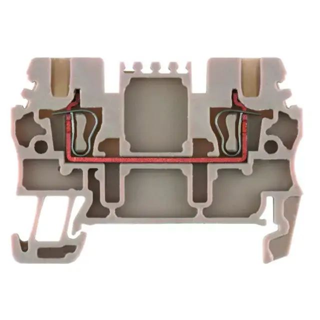 Weidmüller 1775480000 ZDU 1.5 Átvezető sorkapocs, Húzórugós csatlakozás, 1.5 mm2;, 500 V, 17.5 A, Sötétbézs ( WEIDMÜLLER 1775480000 ) Biztonságos fizetés