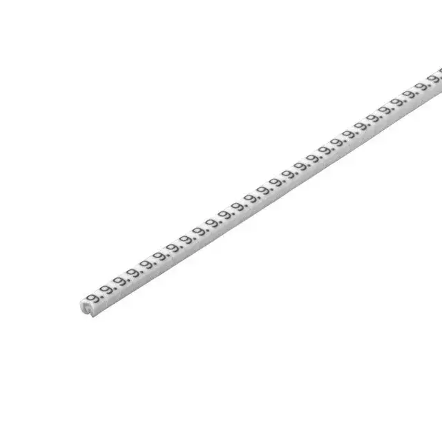 Weidmüller 1869821505 CLI C 02-3 WS/SW 1 CD CableLine, Vezeték és kábeljelölők, 1.3 - 3 mm, 3 x 3.4 mm, Fehér Expressz szállítás