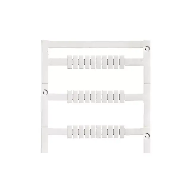 Újdonság Weidmüller 1877730000 MF-W 9/4 MC NEUTRAL MultiFit, Sorkapocs jelölő, 9 x 4 mm, Osztás, mm (P): 4.00 WAGO, Legrand, Fehér