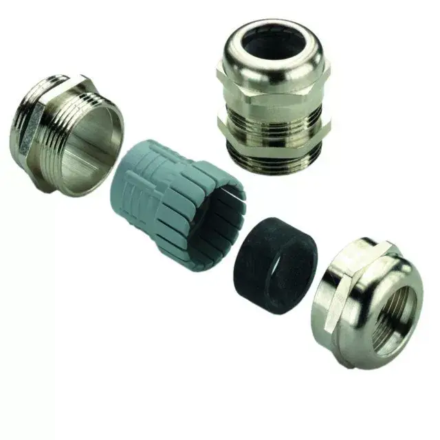 Gyors kiszállítás Weidmüller 1909930000 VG M32-1/MS68 VG MS (standard brass cable gland), Tömszelence, M 32, 8 mm, OD min. 15 - OD max. 21 mm, IP54, IP66, IP67, IP68 - 5 bar (30 min.), Sárgaréz, nikkelezett