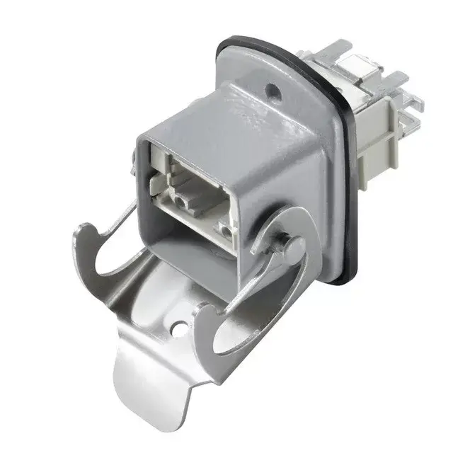 Népszerű Weidmüller 1963460000 IE-BS-V05M-RJ45-FJ-A RJ45 peremes aljzat, IP67, 5. változat, szerszámok nélkül, EIA/TIA 586 A, Cat.6<sub>A</sub> / E osztály<sub>A</sub> (ISO/IEC 11801 2010)