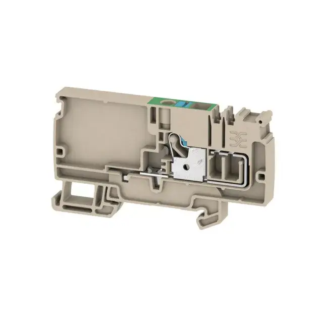 Expressz kézbesítés Weidmüller 1988140000 AAP11 6 FE Tápkapocs, PUSH IN, 6 mm2;, 500 V, Sötétbézs