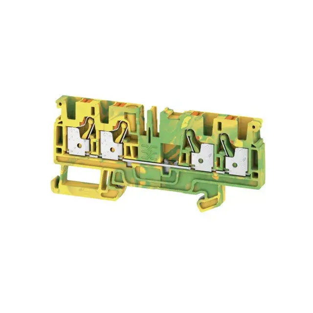 Weidmüller 2051560000 A4C 4 PE Földelő sorkapcsok, PUSH IN, 4 mm2;, zöld / sárga Azonnali szállítás