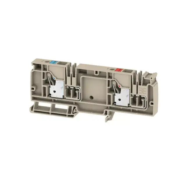 Népszerű Weidmüller 2428990000 AAP22 10 LO-LO Tápkapocs, PUSH IN, 10 mm2;, 250 V, 57 A, Sötétbézs