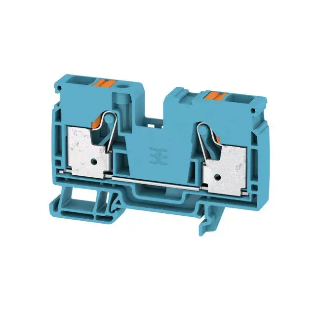 Weidmüller 2490370000 A2C 10 BL Átvezető sorkapocs, PUSH IN, 10 mm2;, 1000 V, 57 A, Kék Szuper akció