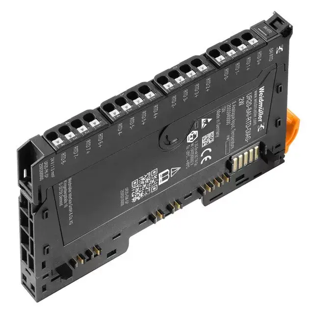 Legkelendőbb Weidmüller 2555940000 UR20-8AI-RTD-DIAG-2W Remote I/O modul, IP20, Analóg jelek, Hőmérséklet, RTD