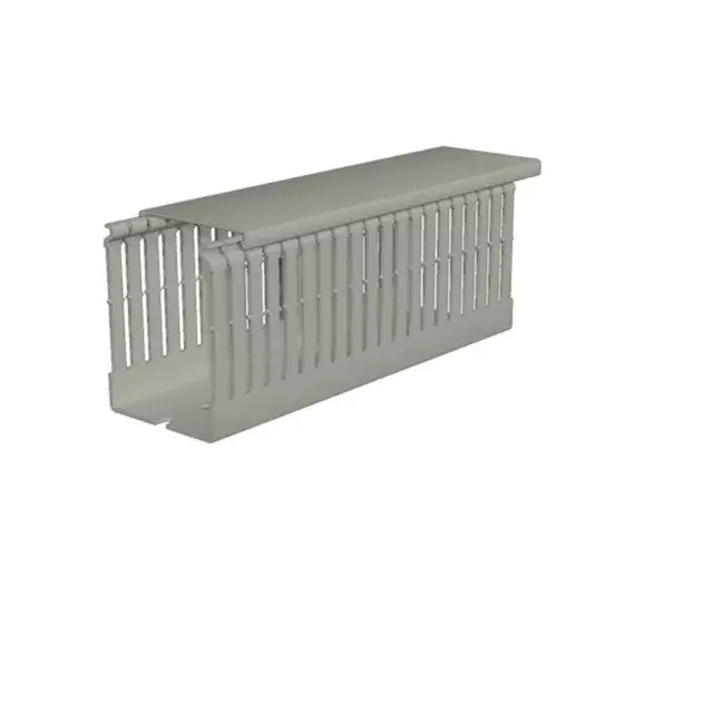 Weidmüller 2589440000 CD 80X100 4/6 GY Cable duct, 80 mm x 100 mm, 4.00 mm x 6.00 mm, 2000 mm Outlet