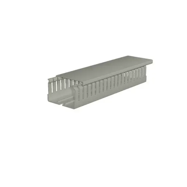 Expressz szállítás Weidmüller 2589690000 CD-BO 80X40 4/6 GY Cable duct floor duct, 80 mm x 40 mm, 4.00 mm x 6.00 mm, 2000 mm