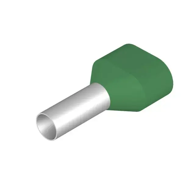 Azonnal elérhető Weidmüller 9005160000 H6,0/23T Érvéghüvely, Iker-érvéghüvely, 20 mm, 12 mm, Zöld