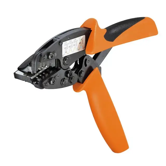 Weidmüller 9013560000 HTF RSV 16 Krimpelő szerszám, Krimpelő szerszám érintkezőkhöz, 26AWG, 16AWG, FoderBcrimp Prémium