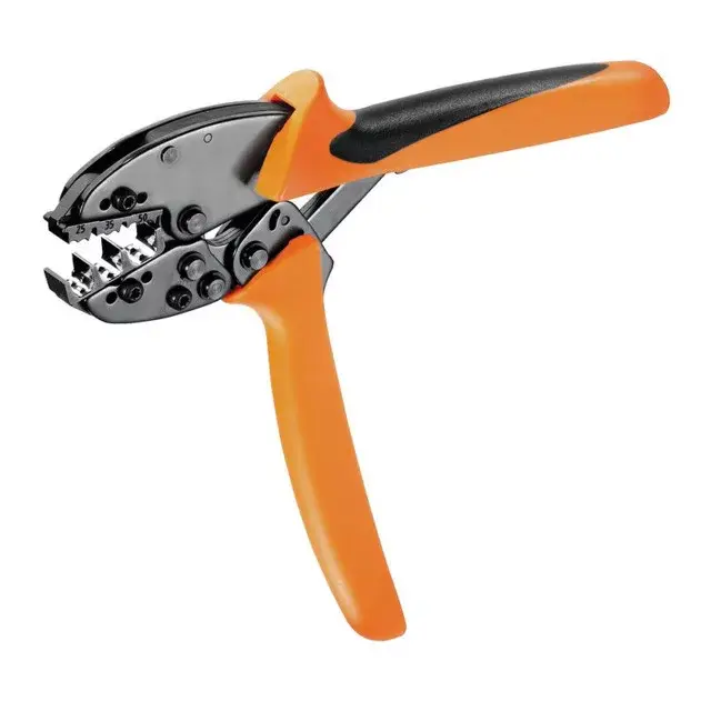 Weidmüller 9017400000 PZ 50 ZERT Krimpelő szerszám érvéghüvelyekhez, 25mm2;, 50mm2;, Fogas krimpelés Szezonális akció