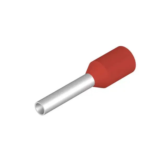 Rendeld meg most Weidmüller 9019080000 H1,0/14D R Érvéghüvely, szigetelt, 10 mm, 8 mm, Piros