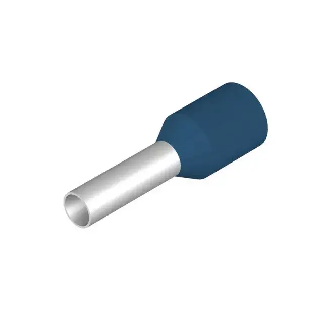 Outlet Weidmüller 9019160000 H2,5/15D Érvéghüvely, szigetelt, 10 mm, 8 mm, Kék