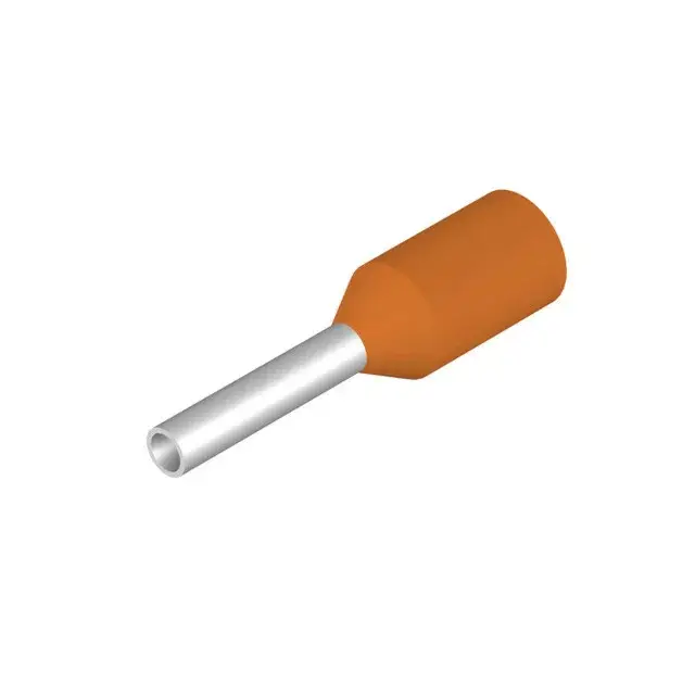 Legkelendőbb Weidmüller 9028260000 H0,5/10 ORANGE SV narancs műanyag gallérral Érvéghüvely, szigetelt, 8 mm, 6 mm, Narancssárga