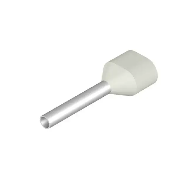 Weidmüller 9037390000 H0,5/16D Érvéghüvely, Iker-érvéghüvely, 13 mm, 10 mm, Fehér Expressz kézbesítés