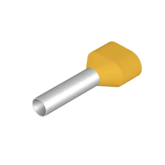 Vedd meg online Weidmüller 9037560000 H6,0/29D ZH GE Érvéghüvely, Iker-érvéghüvely, 24 mm, 18 mm, Sárga