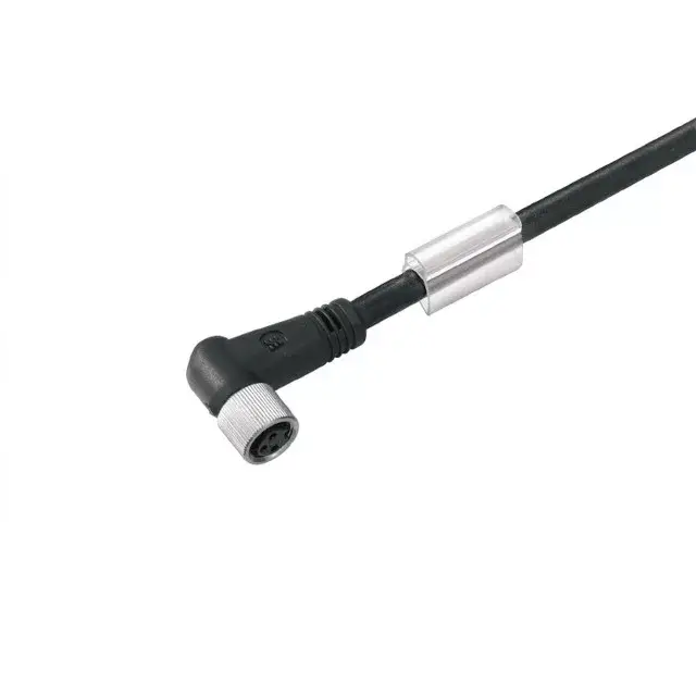 Weidmüller 9456150500 SAIL-M8BW-4-5.0U Érzékelő/beavatkozó vezeték, Egyik oldalon szabad vég, M8, Pólusok száma : 4, 5 m, Hüvely (mama) , hajlított, árnyékolt: Nem, LED: Nem, Köpeny anyaga: PUR, Halogén: Nem Azonnal elérhető