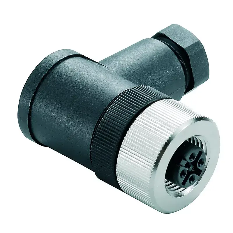 Weidmüller 9457700000 SAIBW-4/7 Szabadon konfekcionálhat hüvely, M12, Hüvely (mama) , hajlított Akció