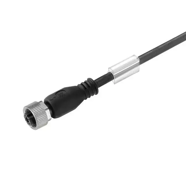 Weidmüller 9457731000 SAIL-M12BG-4-10U Érzékelő/beavatkozó vezeték, Egyik oldalon szabad vég, M12, Pólusok száma : 4, 10 m, Hüvely (mama) , egyenes, árnyékolt: Nem, LED: Nem, Köpeny anyaga: PUR, Halogén: Nem Szuper ajánlat