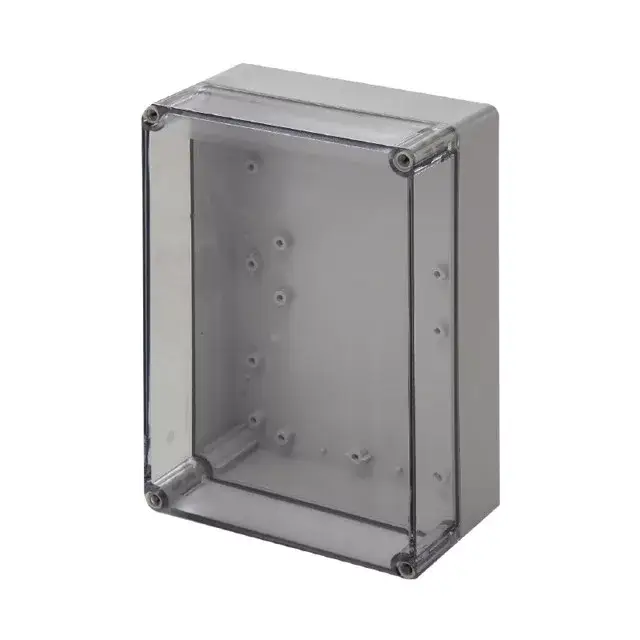 Weidmüller 9535500000 MPC 17/25/15 trsp MPC (polycarbonate empty enclosure), Üres ház, Magasság: 175 mm, Szélesség: 250 mm, Mélység: 150 mm, Anyag: Polikarbonát, Világosszürke, Áttetsző Népszerű