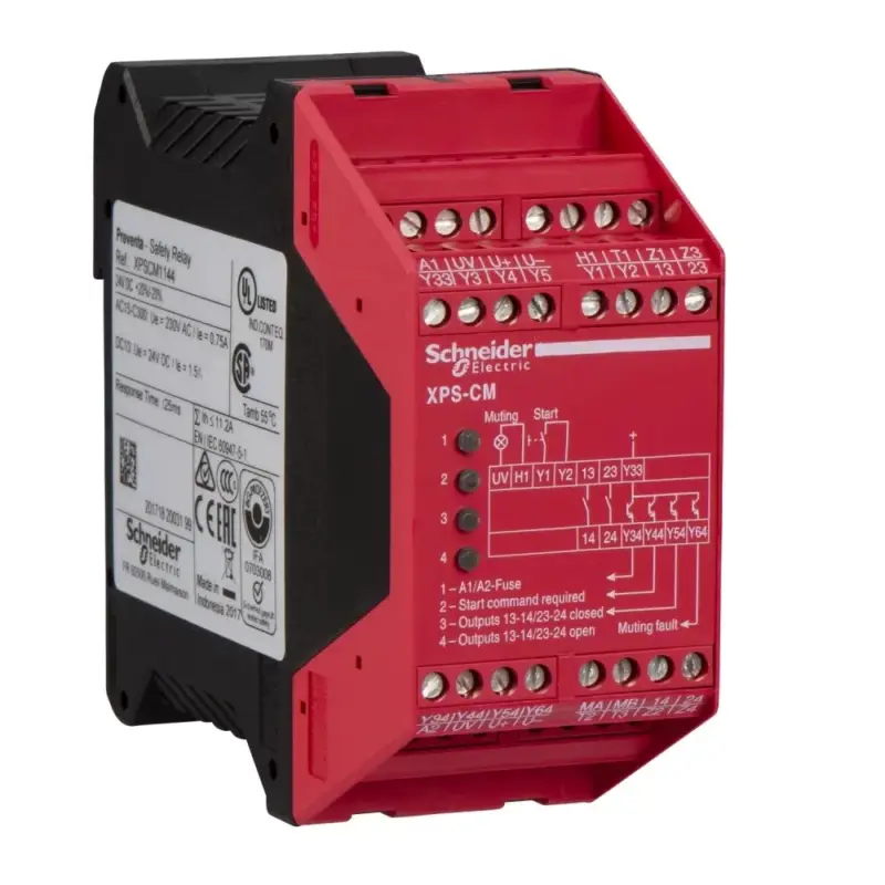Schneider XPSCM1144P Biztonsági modul fotoérzékelőhöz Kiárusítás