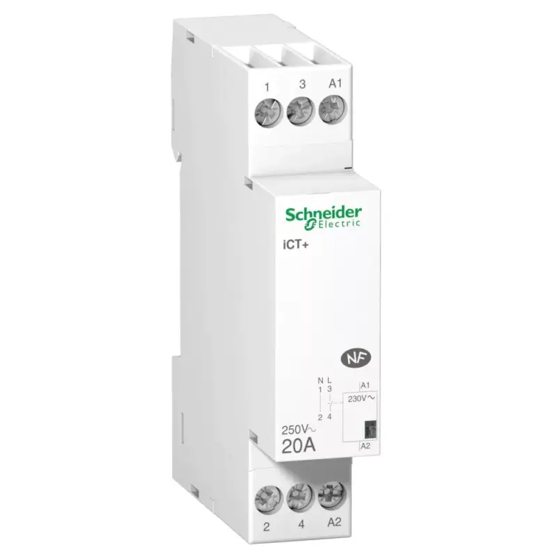 Schneider A9C15030 ACTI9 iCT+20A standard kontraktor, 1P+N, Uc 230VAC Ajánlat