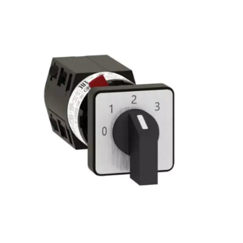 Szuper ajánlat Schneider K10C003QCH Harmony K komplett bütykös kapcsoló, 10A, Ø16-22mm furat, 1P, 45°, 3 fokozatú+0 léptetőkapcsoló