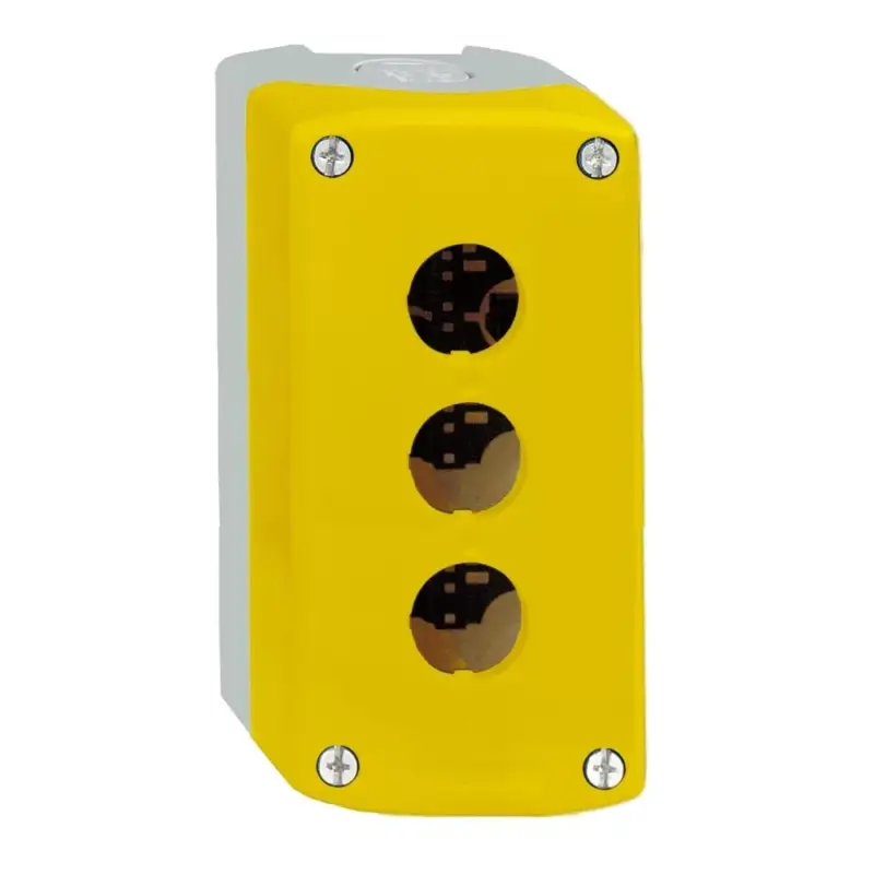 Schneider XALK03 Harmony XALK tokozat vészleállítóhoz, sárga, üres, 3 kivágás Olcsóbb