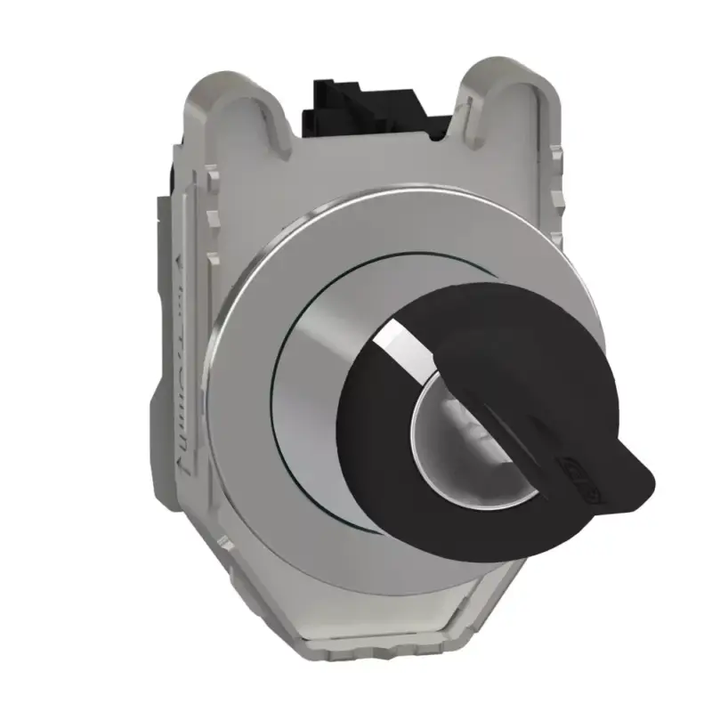 Schneider XB4FG41 Harmony panelbe süllyesztett komplett fém kapcsoló, Ø30, 455 kulcsos, 2 állású, 1NO Vedd meg most