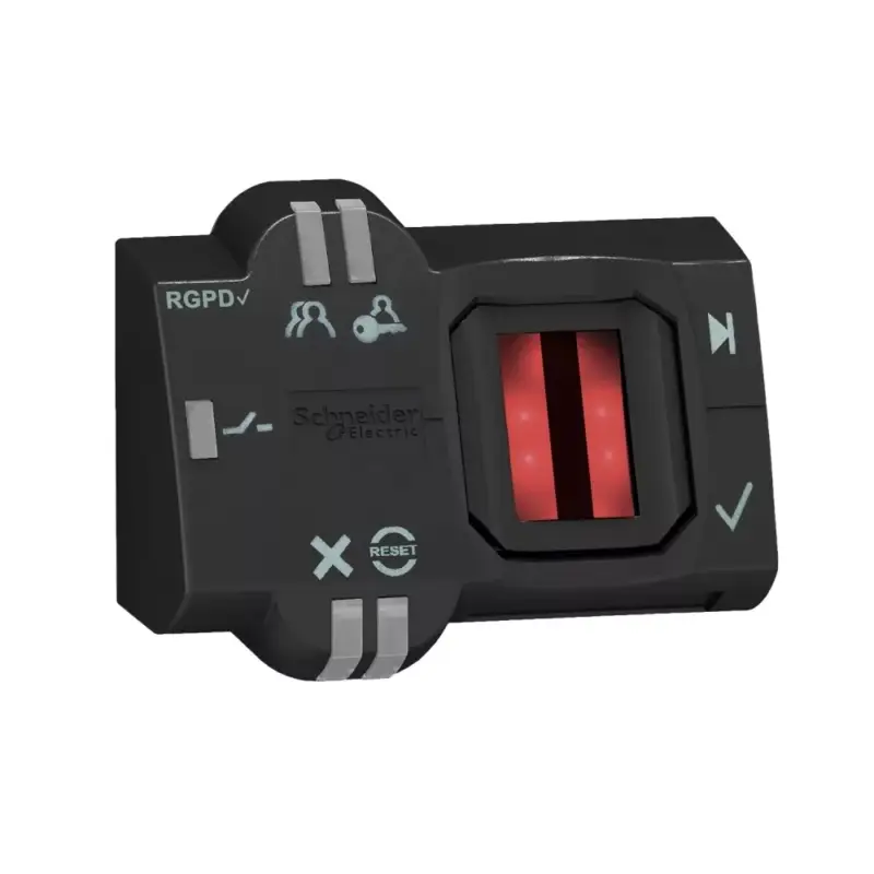 Schneider XB5S6B2L2 Harmony biometrikus kapcsoló, Ø22, bistabil, PNP, GDPR megfelelés, 24VAC/DC, elővezetékezett, 2m Szuper ajánlat