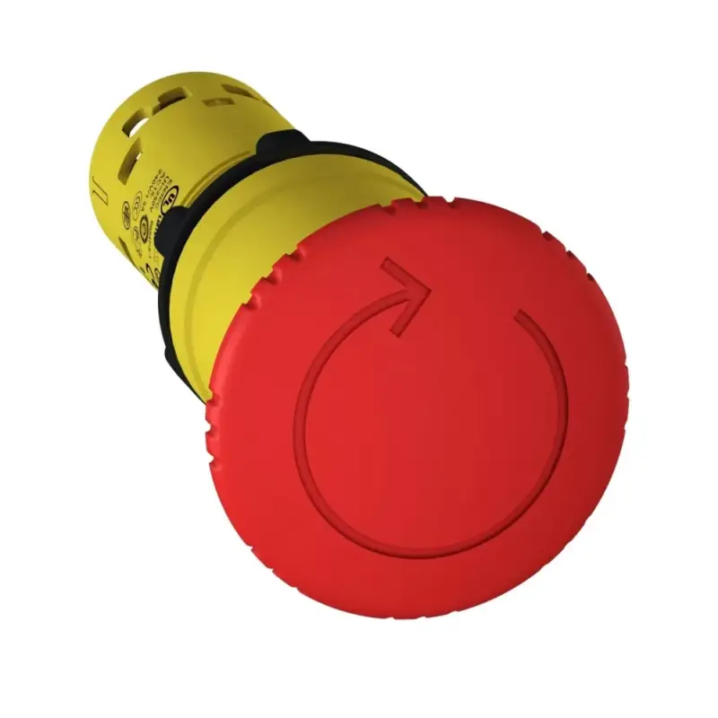 Árengedmény Schneider XB7NS8442 Harmony XB7 monolitikus Piros vészgomb, forgatásra kiold