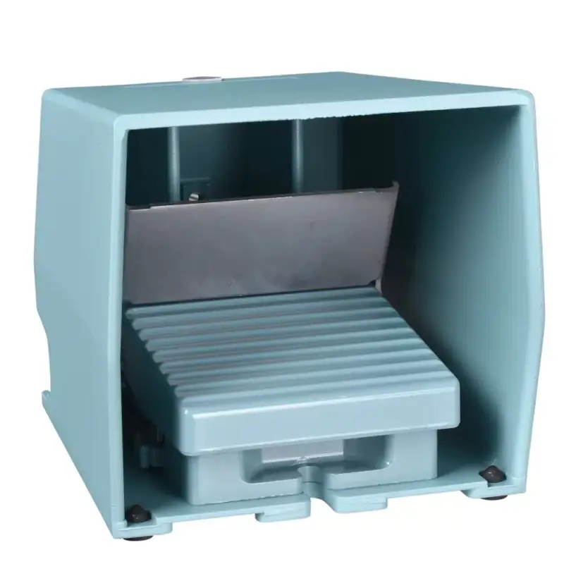Schneider XPEM511 Harmony XPE lábkapcsoló, 1 fokozatú, 2NO+1NC, védőtetővel, fém, kioldóval, kék Alacsony ár