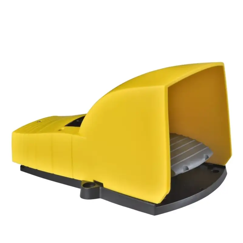 Schneider XPEY510 Harmony XPE lábkapcsoló, 1 fokozatú, 1NO+1NC, védőtetővel, műanyag, kioldóval, sárga Gyors szállítás