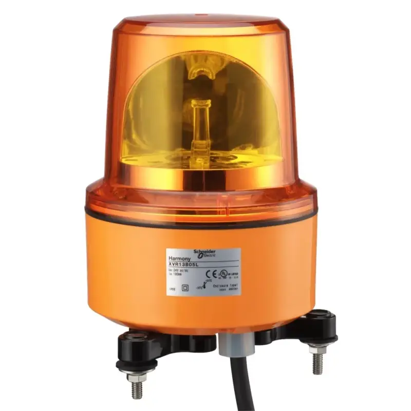 Schneider XVR13M05L Harmony XVR forgútükrös jelzőfény, LED-es, Ø130, IP66, narancs, 230VAC Csak ma