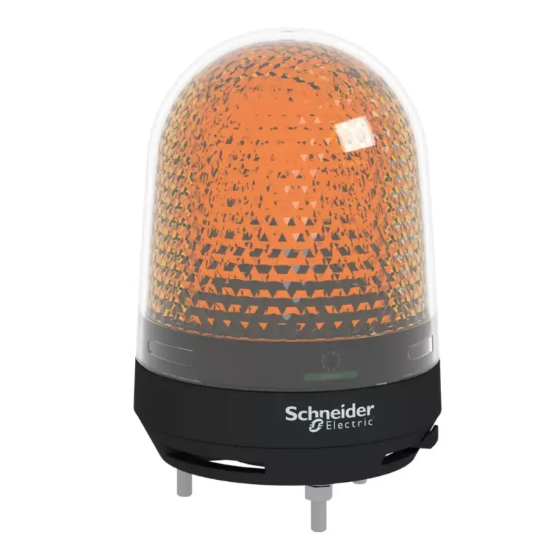 Schneider XVR3M05S Harmony XVR forgófényű jelzőegység, LED-es, Ø100, IP23, narancs, berregővel, 100-230VAC Legkelendőbb