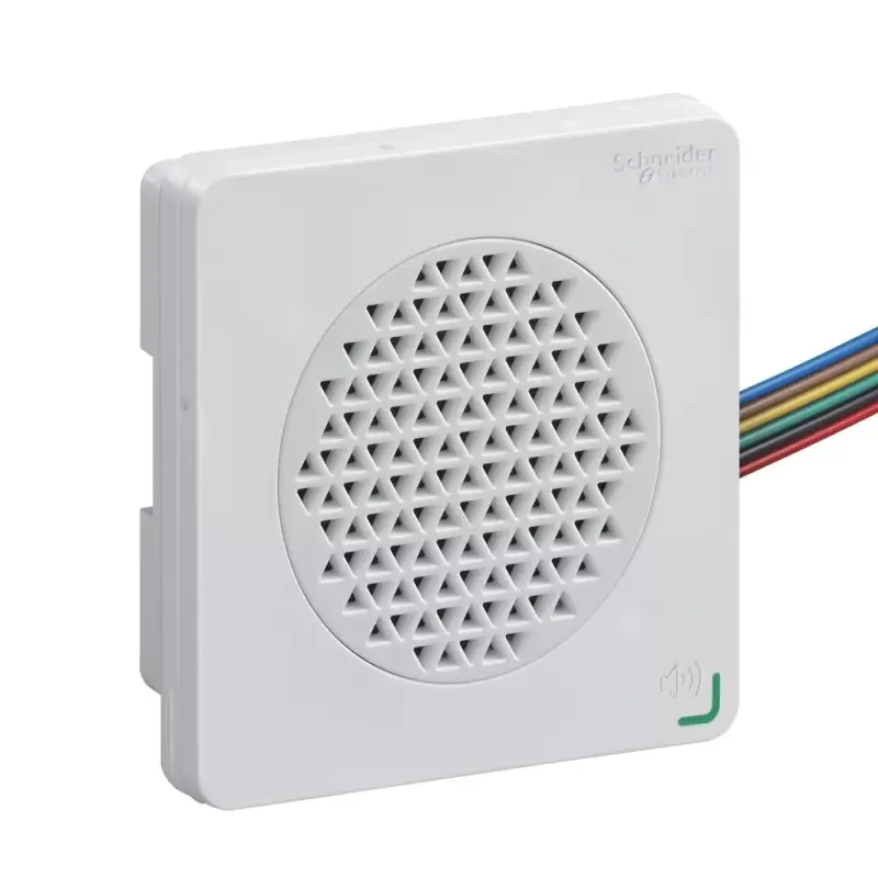 Schneider XVSV7BWN 72x72 elektromos hangjelző, NPN 24 VDC, fehér Árengedmény