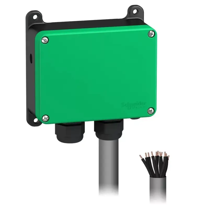 Schneider ZARB10WSP Harmony eXLhoist vezetéknélküli daruvezérlő vevőegység, 10 relé és 2 biztonsági bemenet, 48-240VAC, 1,5m elővezetékezett Ne maradj le