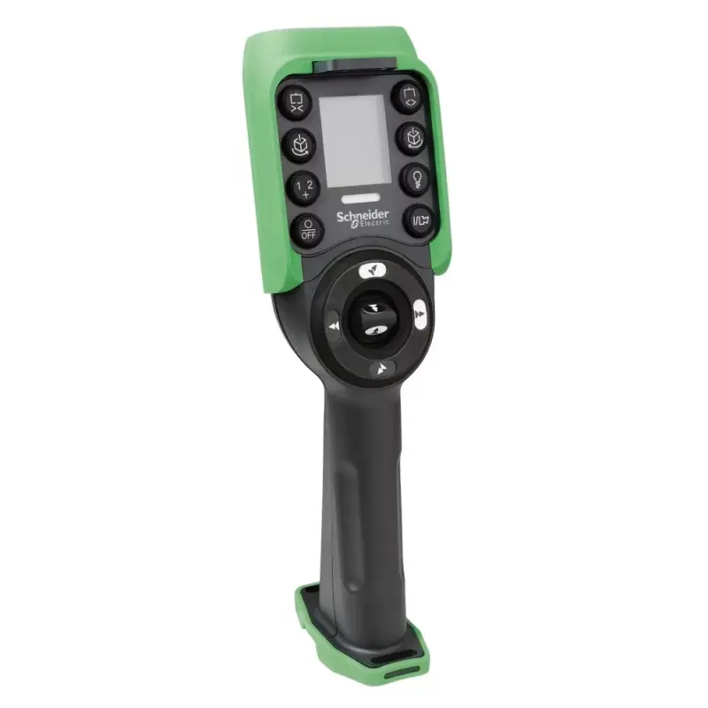 Kihagyhatatlan ajánlat Schneider ZART12DM Harmony eXLhoist vezetéknélküli daruvezérlő, kijelzővel, 6+6 nyomógomb, Multi base control