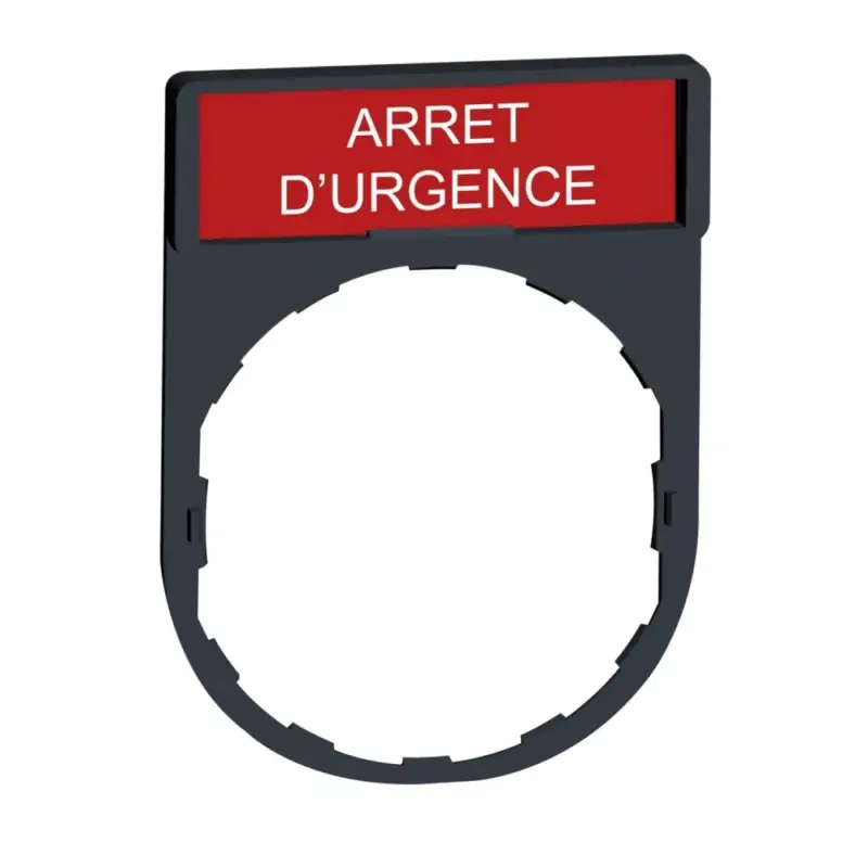 Schneider ZBY2130 Felirati címke ARRET D'URGENCE Nézd meg most