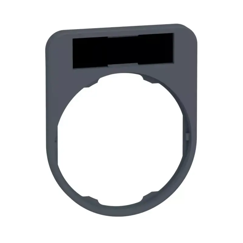 Szuper ajánlat Schneider ZBYF2101 Harmony címketartó, 40x50 mm, Ø30 süllyesztett készülékhez, 8x27 címkéhez, fekete/piros