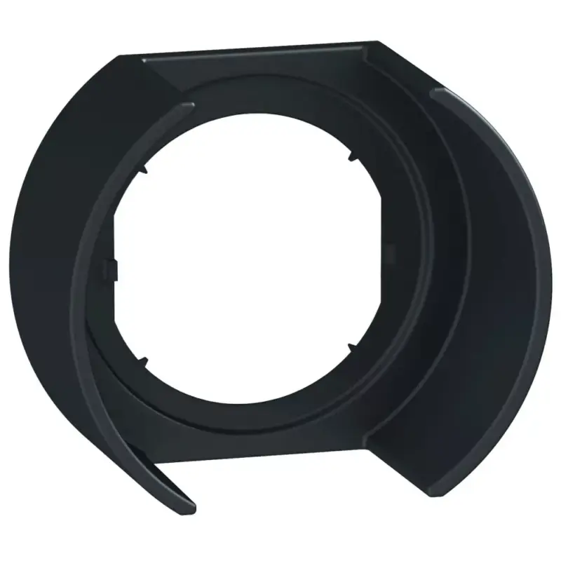 Expressz kézbesítés Schneider ZBZ1902 Harmony védőgallér nyomógombhoz, véletlenszerű benyomás ellen, műanyag, fekete