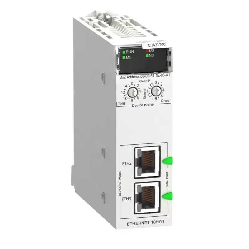 Schneider BMXCRA31200 X80 alap ethernet remote IO modul Vásárlói kedvenc