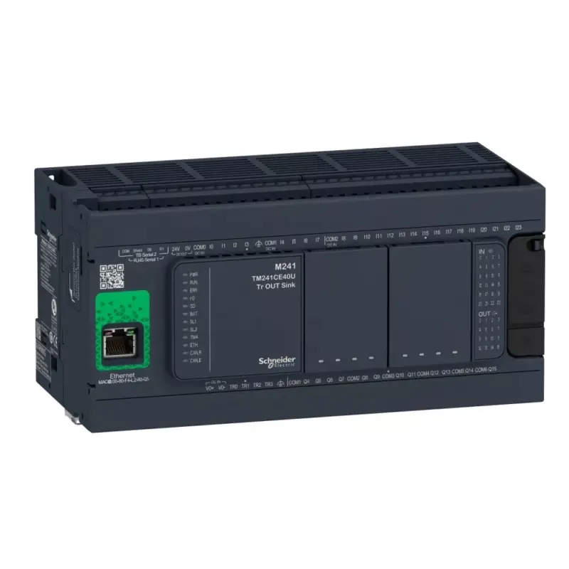 Schneider TM241CE40R M241 vez.-40IO Relé ETH. Nézd meg most