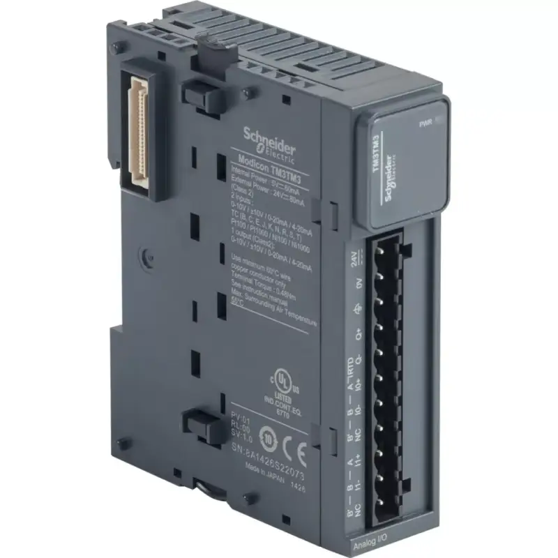 Biztonságos fizetés Schneider TM3TM3 Bővítő modul TM3-2 HŐM Bem + 1 ANA KI