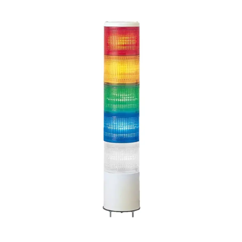 Bestseller Schneider XVC4B5K Harmony XVC monolitikus Ø40 fényoszlop, 1 piros 1 narancs 1 zöld 1 kék 1 átl. folyamatos, 24VAC/DC