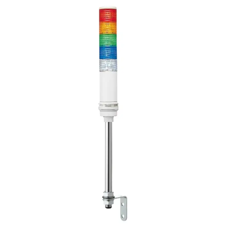 Schneider XVC6B55S Harmony XVC monolitikus Ø60 fényoszlop, 1 piros 1 narancs 1 zöld 1 kék 1 átl. foly./villogó, hangj., tartócső, 24VAC/DC Expressz szállítás