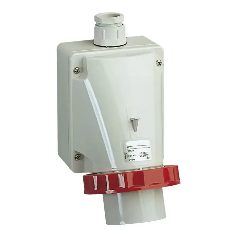 Schneider 83580 PRATIKA Falra szerelhető fázisfordító villa, 3P+F, 6h, 16A, 415V, IP67, csavaros Kihagyhatatlan ajánlat