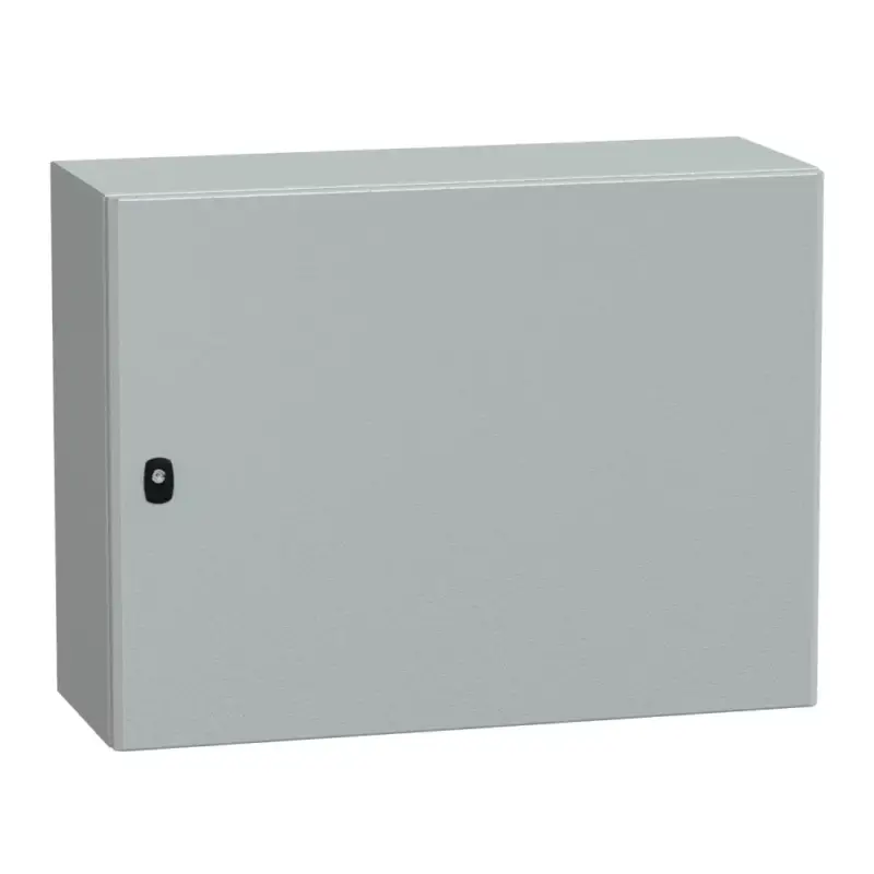 Schneider NSYS3D6830P Spacial S3D Falra szerelhető fém szekrény, Teli ajtóval, 600x800x300, IP66, szerelőlappal Exkluzív ajánlat